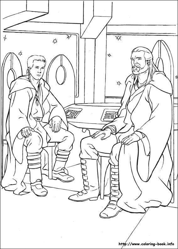 Star Wars coloring picture